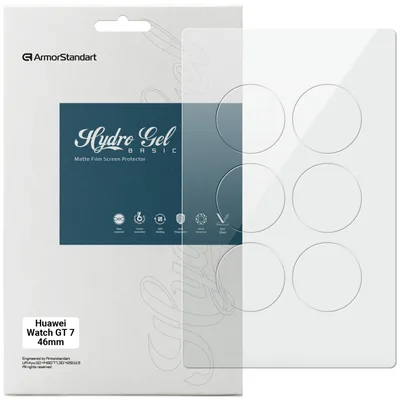 Плівка захисна Armorstandart Matte hydrogel Huawei Watch GT 7 46mm 6 pcs (ARM94035)