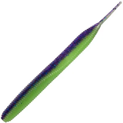 Силікон рибальський Keitech Sexy Impact 3.8" (10 шт/упак) ц:pal#06 violet lime berry (1551.11.13)