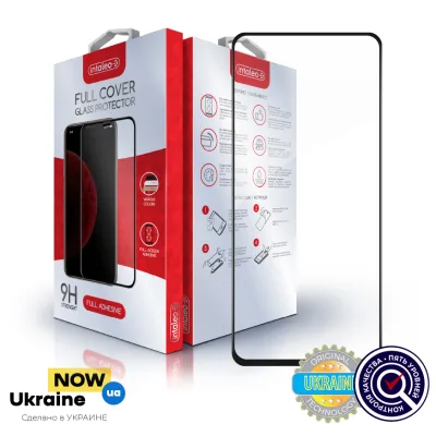 Скло захисне Intaleo Full Glue Xiaomi Mi 11T Pro Black (1283126518775)