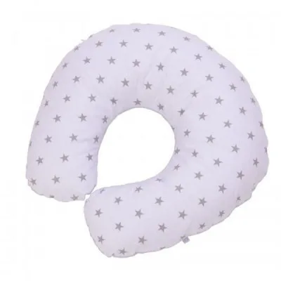 Подушка Верес для годування "Comfort Velour stars grey" 150*57 (302.02.3)
