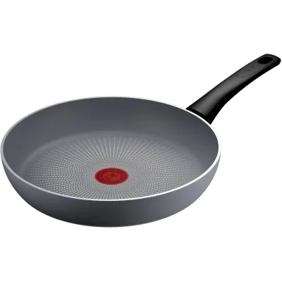 Сковорода Tefal Halo 28 см, алюміній, бакеліт, сірий (C3120653)