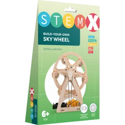Конструктор Stem Колесо огляду Дерев'яний на батарейках (3858894673742)