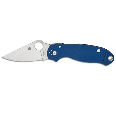 Ніж Spyderco Para 3 Satin SPY27 Cobalt Blue G10 (C223GPCBL)