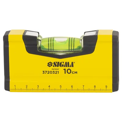 Рівень магнітний 1 капсула 10см SIGMA (3720321)