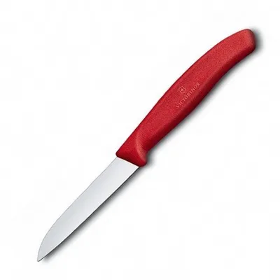 Кухонний ніж Victorinox SwissClassic для чищення 8см, червоний (6.7401)