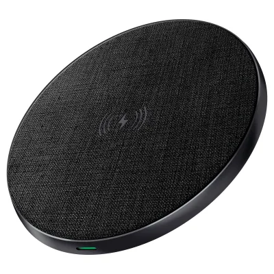 Зарядний пристрій Armorstandart Wireless Charging Resolute Power AWC-47 Round 15W Black (ARM73179)