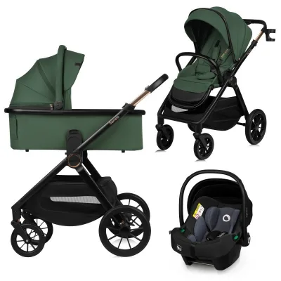 Коляска Lionelo 3 в 1 Layla Green Forest (LO-LAYLA 3IN1 GREEN FOREST)