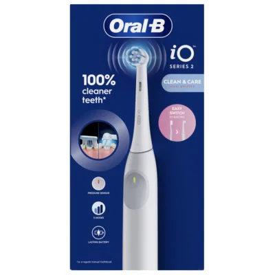 Електрична зубна щітка Oral-B Series 2 iOS2.1C9.0 White Sensi Edition (8700216868853)