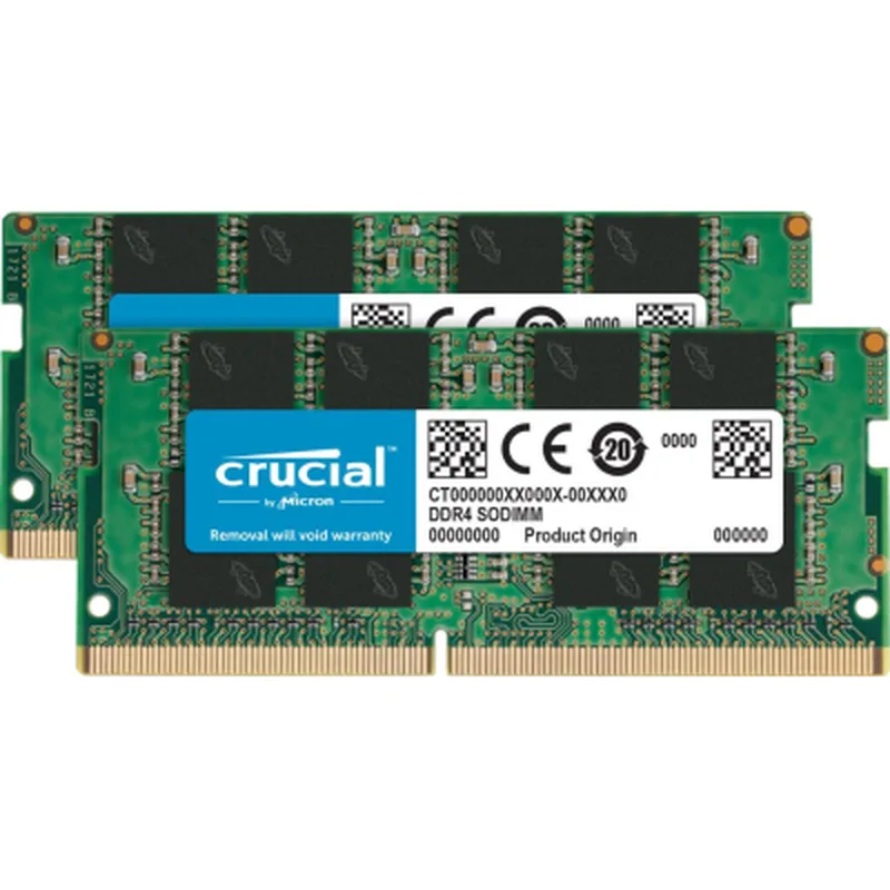 Модуль пам'яті для ноутбука SoDIMM DDR4 32GB (2x16GB) 3200 MHz Micron (CT2K16G4SFRA32A)