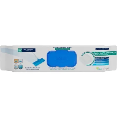 Серветки для прибирання Deep Fresh MOP Soap Вологі для підлоги 50 шт. (8681554631579)