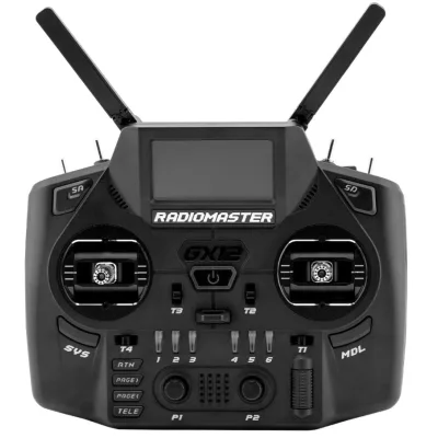 Пульт управління для дрона RadioMaster GX12 radio ExpressLRS Edge XT M2 (HP0157.0094-BLK)