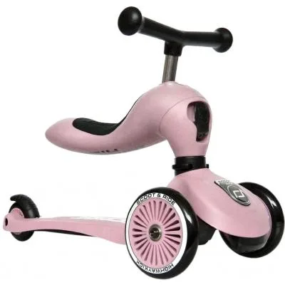 Самокат Scoot&Ride Highwaykick-1 Пастельно-рожевий (SR-160629-ROSE)