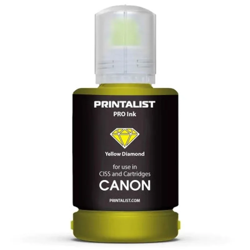 Чорнило Printalist HP 140г Yellow (PL-INK-HP-Y)