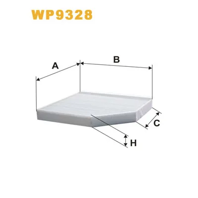 Фільтр салону Wixfiltron WP9328