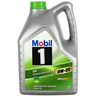 Моторна олива Mobil 0W20 M1 ESP 5л