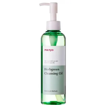 Гідрофільна олія Manyo Factory Herb Green Cleansing Oil 200 мл (8809082391608)
