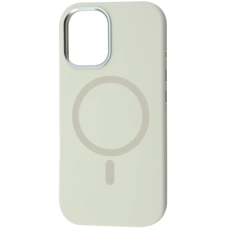 Чохол до мобільного телефона BeCover FIBRA Silicone OmniMag Apple iPhone 17 Milk White (716202)