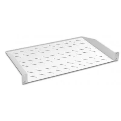 Поличка 19" Hypernet 1U глиб. 400мм, колір сірий (CS-400-1U)