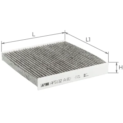 Фільтр салону ALPHA FILTER AF5132a