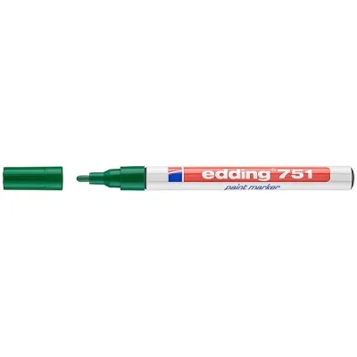 Маркер Edding Paint 1-2 мм круглий зелений (e-751/04)