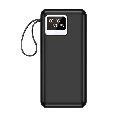 Батарея універсальна XoKo 20000mAh, 10W, LED flashlight, black (WK-R37)