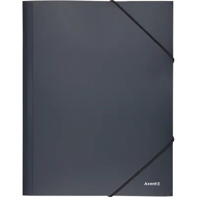 Папка на резинках Axent A4 500 мкм gray (1508-03-A)