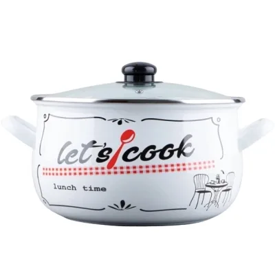 Каструля Gusto "Давайте готувати" Б 18 см 3,1 л (GT-T-118-LCW)