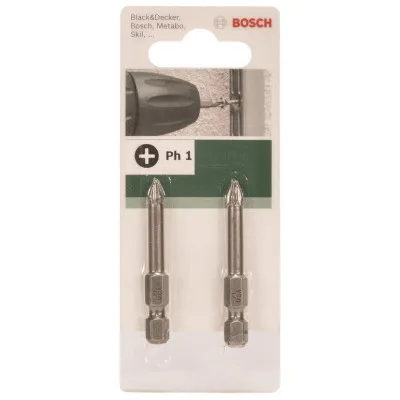 Набір біт Bosch PH 1 XH, 49мм, 2шт (2.609.255.919)