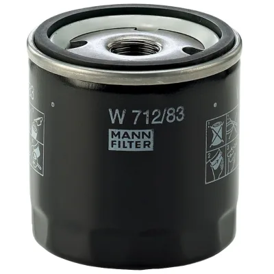 Фільтр масляний Mann W712/83