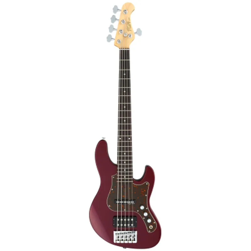 Бас-гітара FGN Mighty Jazz J-Standard Series Azuki Metallic (JMJ52-AL-R/AZM)