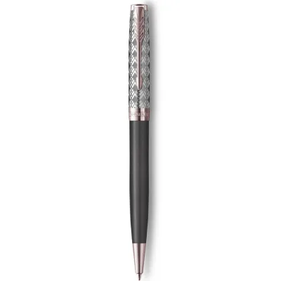 Ручка кулькова Parker SONNET 17 Metal & Grey Lacquer PGT BP (68 232)