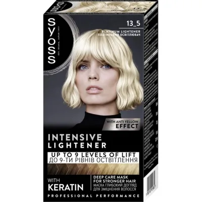 Фарба для волосся Syoss BL Permanent Coloration L13-5 - Платиновий освітлювач (9000100929882)