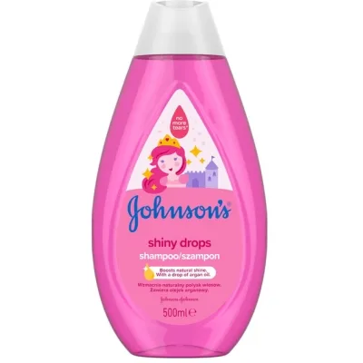 Дитячий шампунь Johnson’s baby Блискучі локони 500 мл (3574669907200)