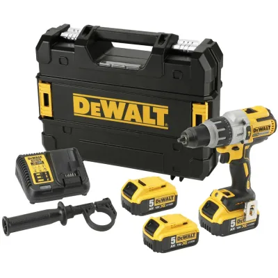 Шуруповерт DeWALT 18 В XR Li-lon, 95 Нм, 3x5Ah, кейс TSTAK (DCD996P3)