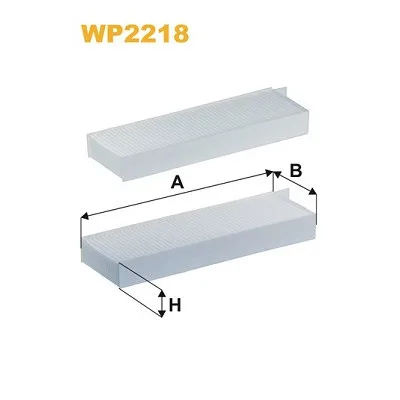 Фільтр салону Wixfiltron WP2218