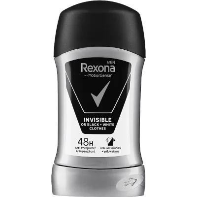 Антиперспірант Rexona Men Невидимий на чорному та білому одязі 50 мл (96097335)