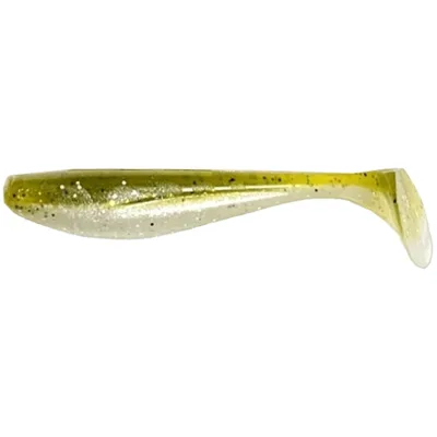 Силікон рибальський FishUP Wizzle Shad 5" 202 - Green Pumpkin/Pearl (4шт/уп) (1862.00.42)