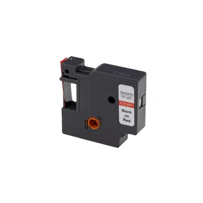 Стрічка для принтера етикеток UKRMARK RL-D-45017P-BK/RE, аналог DYMO S0720570, 12мм х 7м. (900298)