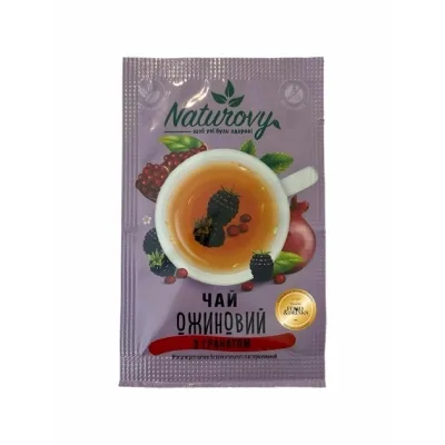 Чай Naturovy "Ожиновий з гранатом" 50 г (nt.10112)
