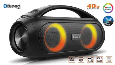 Акустична система REAL-EL X-745 Black (EL121600012)