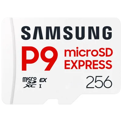 Карта пам'яті Samsung 256GB microSDXC class 10 SD7.1 UHS-I U3 V30 P9 Express (MB-MK256T/WW)