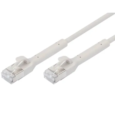 Патч-корд 0.3м, SFTP, cat.6A, AWG 32/7, Cu, TPE-LSZH, гнучкий, grey Digitus (DK-1632-A-003B)
