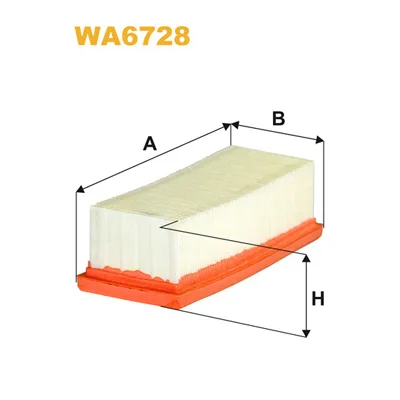 Повітряний фільтр для автомобіля Wixfiltron WA6728