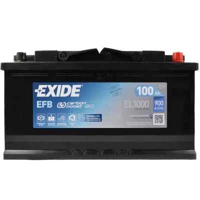 Акумулятор автомобільний EXIDE START-STOP EFB 100A (EL1000)