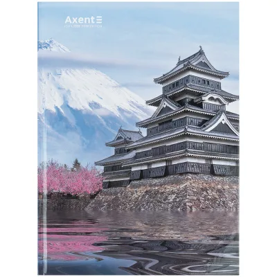 Книга записна Axent A4 City, Tokyo, 96 аркушів клітинка (8425-7-A)