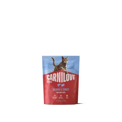 Сухий корм для кішок Carnilove Active Salmon & Turkey 400 г (8595602581573)