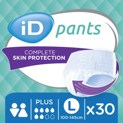 Підгузки для дорослих ID Diapers-Pants for adults D Plus L 30 шт (5411416070771)