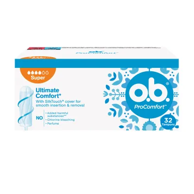 Тампони o.b. ProComfort Super 32 шт. (3574661900209/3574661047188/3574661331171)
