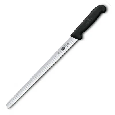 Кухонний ніж Victorinox Fibrox Salmon Flexible 30 см Black (5.4623.30)