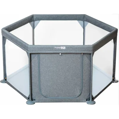 Дитячий манеж FreeON HEXAGON Grey (44459)